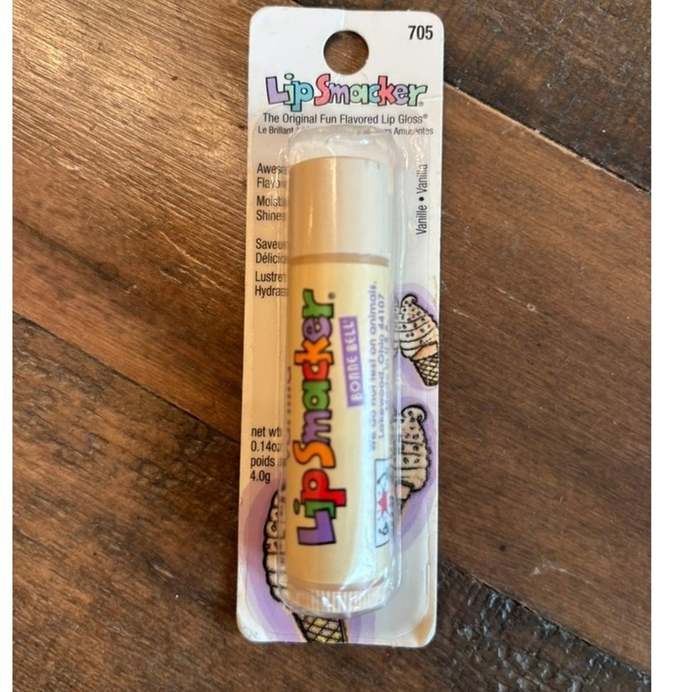 Vintage New Bonne Bell Lip Smacker Lip Gloss 0.14oz Vanilla 705